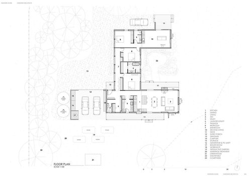 Heather's Off-Grid House by Gardiner Architects (via Lunchbox Architect)