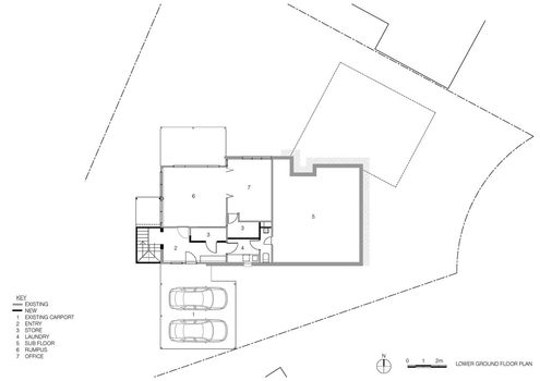 Inbetween House by Inbetween Architecture (via Lunchbox Architect)