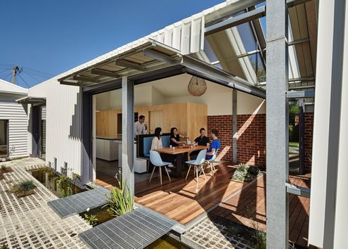 Inside Out House (Cut Paw Paw House) by Andrew Maynard Architects (via Lunchbox Architect)
