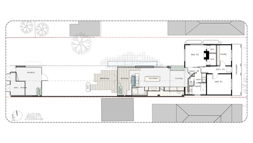 Inside Out House (Cut Paw Paw House) by Andrew Maynard Architects (via Lunchbox Architect)