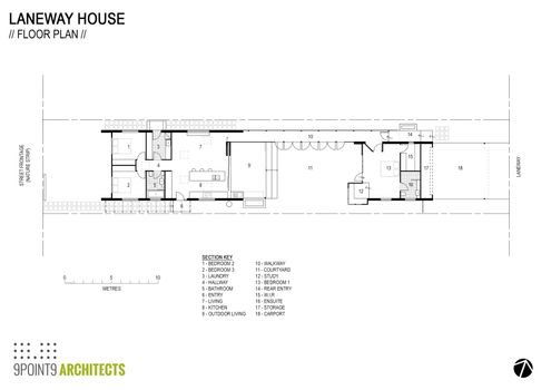 Laneway House by 9point9 Architects (via Lunchbox Architect)