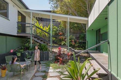 Little Green Cabin by Cloud Dwellers (via Lunchbox Architect)