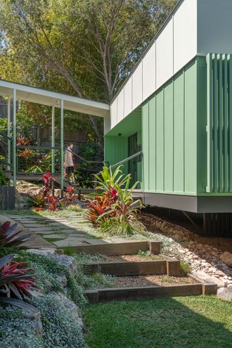 Little Green Cabin by Cloud Dwellers (via Lunchbox Architect)