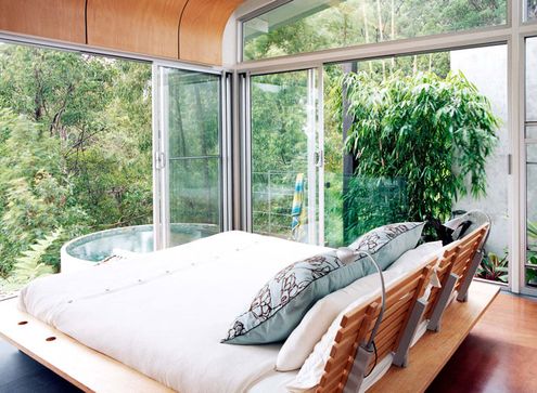 Mount Ninderry House by Sparks Architects (via Lunchbox Architect)