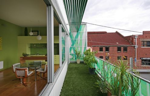 Polygreen by Bellemo & Cat Architects (via Lunchbox Architect)