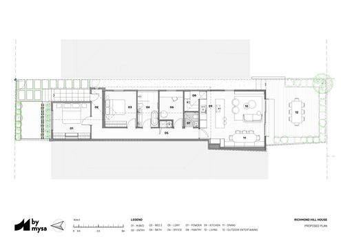 Richmond Hill House by By Mysa (via Lunchbox Architect)