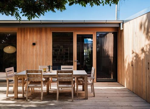 Sandy Bay Heritage Cottage by Matt Williams Architects & Pascale Gomes-McNabb Design (via Lunchbox Architect)