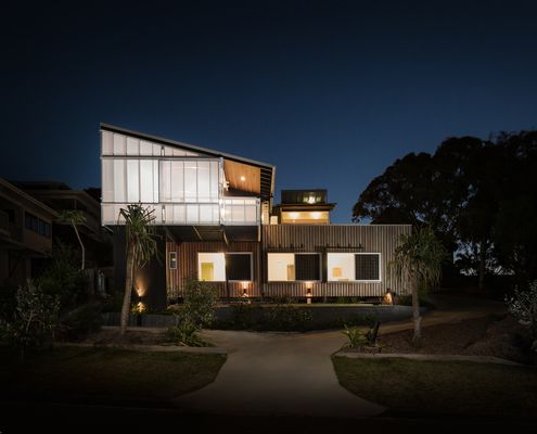 Stradbroke Dual Occupancy by Graham Anderson Architects (via Lunchbox Architect)