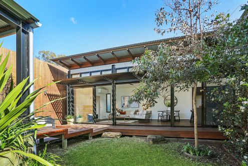 Tin Shed House by Ironbark Architecture (via Lunchbox Architect)