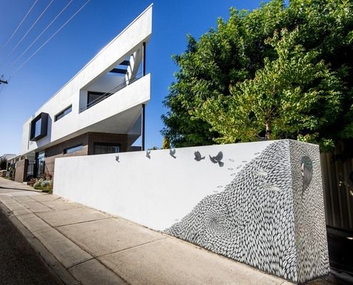 Triangle House by Robeson Architects (via Lunchbox Architect)