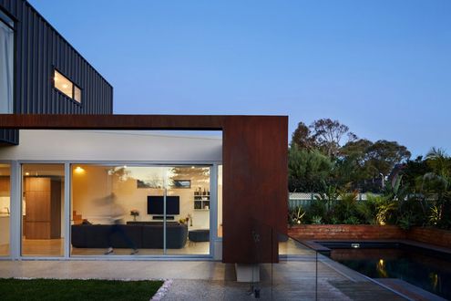 XYZ House by Mark Aronson Architecture (via Lunchbox Architect)