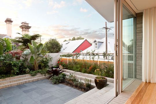 Balmain Houses courtyard