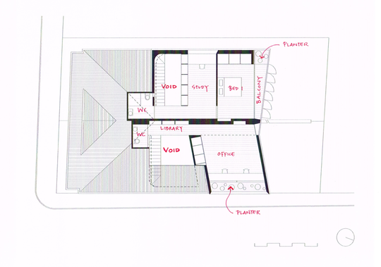 Balmain Houses First Floor Plan