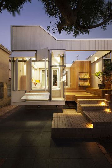 Bellevue Terrace Extension by Philip Stejskal Architects (via Lunchbox Architect)