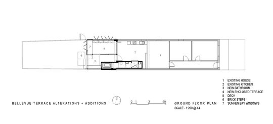 Bellevue Terrace Extension by Philip Stejskal Architects (via Lunchbox Architect)