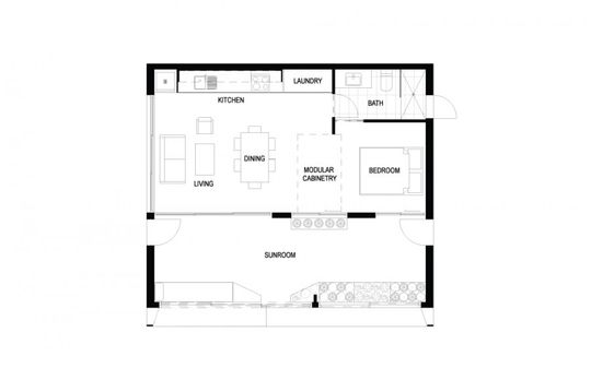 Carbon Positive Prefab House by ArchiBlox (via Lunchbox Architect)