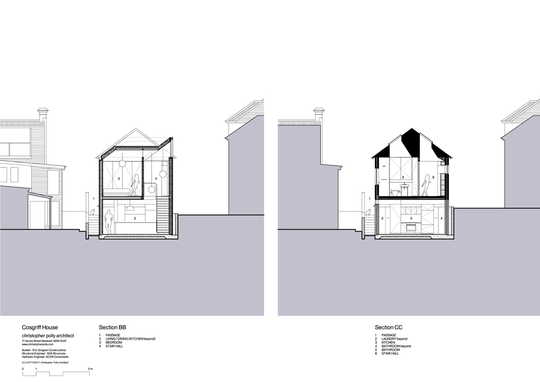 Cosgriff House by Christopher Polly Architects (via Lunchbox Architect)