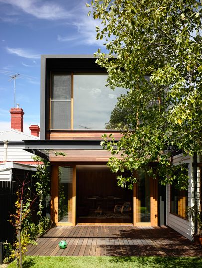 Double Terrace House by Rob Kennon Architects (via Lunchbox Architect)