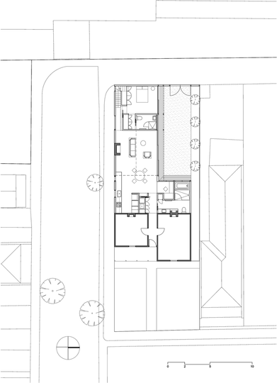 Engawa House ground floor plan