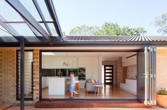 This Home Shines By Extending the Living Area Into the Verandah