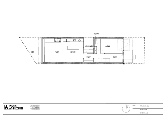Fairbairn House Ground Floor Plan