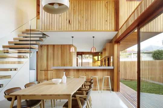 Fenwick Street House by Julie Firkin Architects (via Lunchbox Architect)