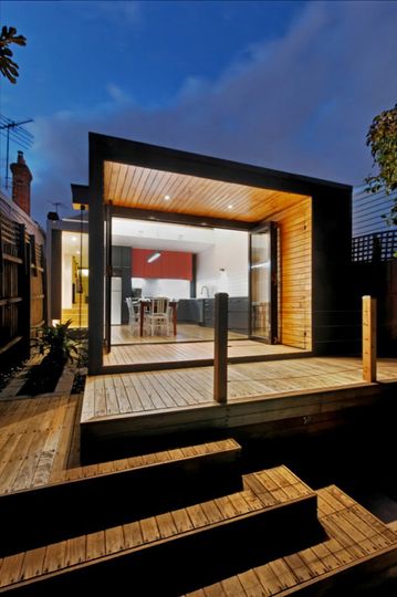 Gardiner House Small Workers Cottage Extension by 4site Architecture (via Lunchbox Architect)