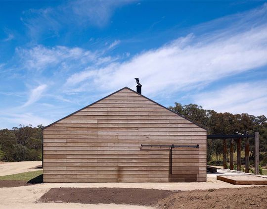 Hill Plain House has a simple, historical form