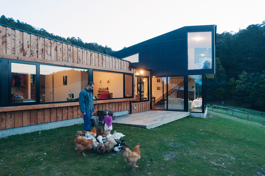 Holly Tree Farm by Cykel Architecture (via Lunchbox Architect)