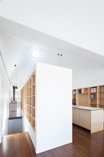 House Chapple features built in storage throughout to make the most of the space