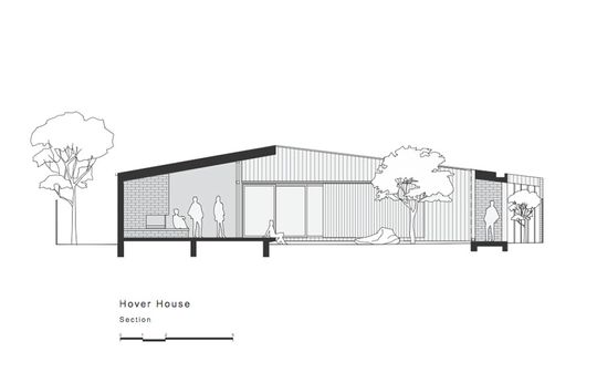 Hover House by Bower Architecture (via Lunchbox Architect)