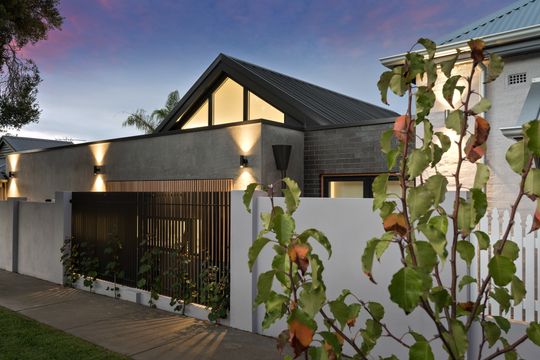 A Unique Vaulted Ceiling and Clerestory Windows Bring in the Light