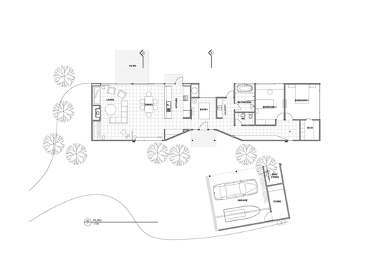 Leura Lane House floor plan