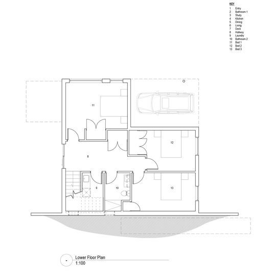 Lorne Hill House by Will Harkness Architecture (via Lunchbox Architect)