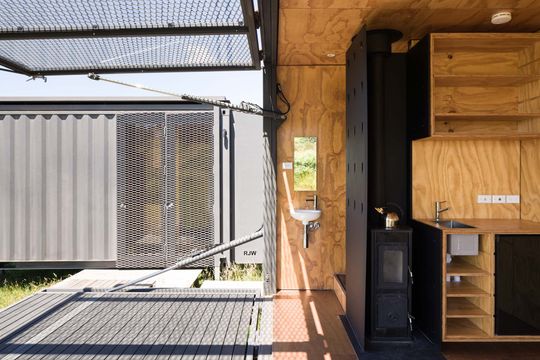 This Off-grid Shipping Container Tiny House is the Perfect Retreat