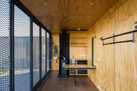 Mansfield Shipping Container Tiny House