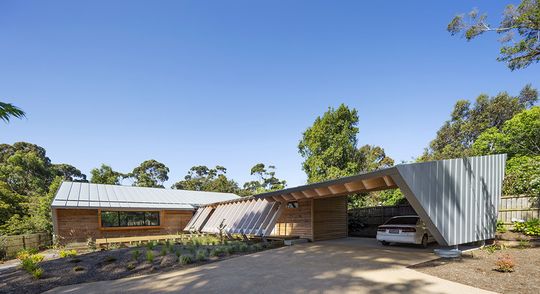 march studio crafts timber somers beach house in australia