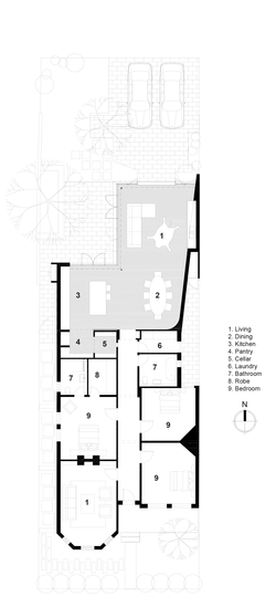 Mill Street House Ballarat by Moloney Architects (via Lunchbox Architect)