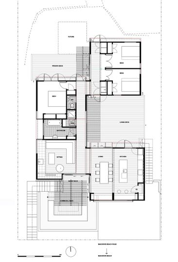 OffSET House by Irving Smith Jack Architects (via Lunchbox Architect)