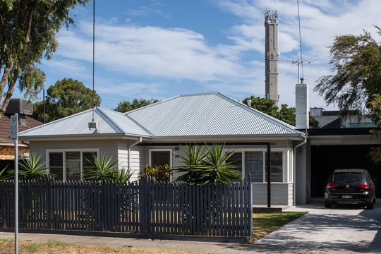 You Can't Design a Flat, Boring Roof When Your Client's a Roof Plumber