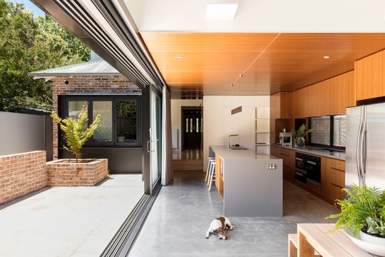 North Facing Living Spaces Provide Space and Light to This Home