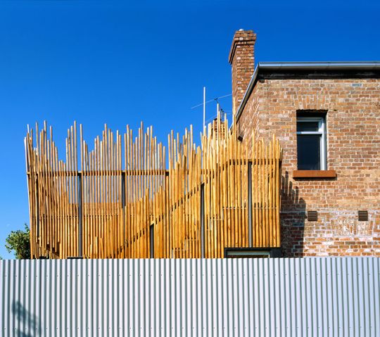 Stick House by PHOOEY Architects (via Lunchbox Architect)