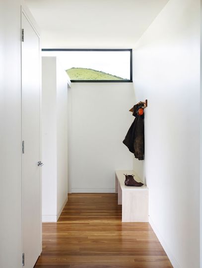 North facing clerestory windows let light into Sugar Gum House