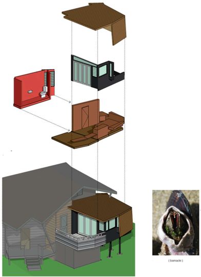 The Barnacle by Built Environment Practice (via Lunchbox Architect)