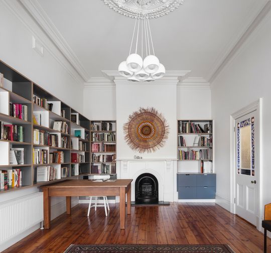 Black Is the New White at This Striking 'House in the Round' Addition