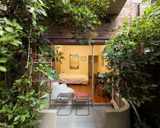 The Purple Rose of Cairo Tiny Apartment Courtyard