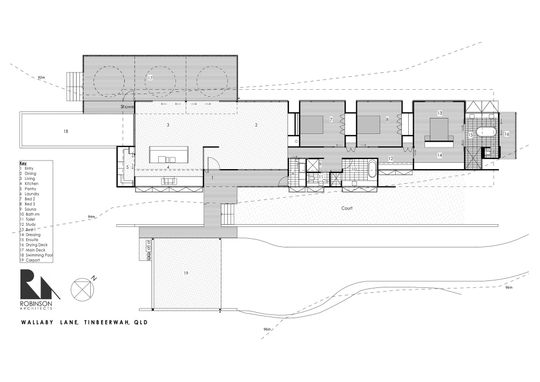 Wallaby Lane House by Robinson Architects (via Lunchbox Architect)