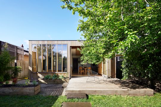 Wooden Box House