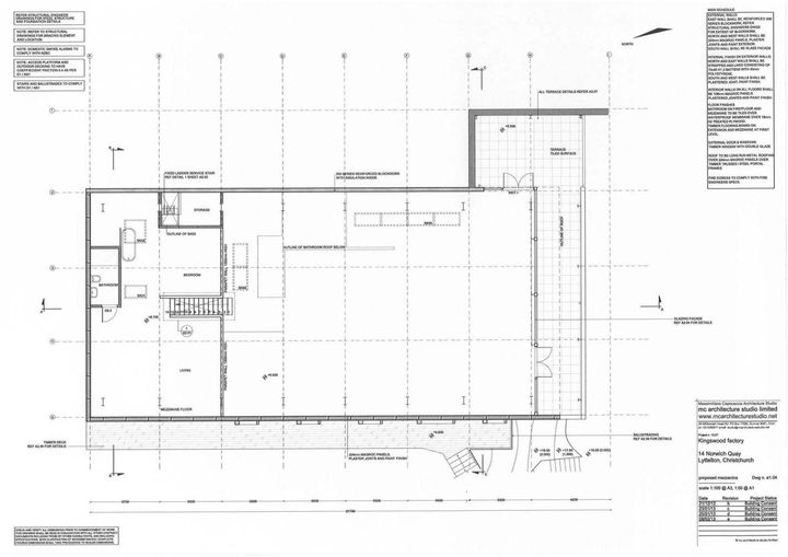 Kingswood House Replaces a Converted Warehouse Destroyed in an Earthquake