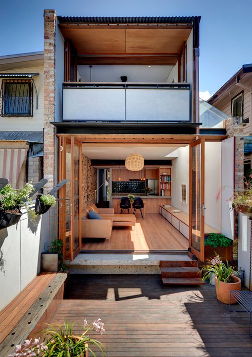 The Renovation of This Terrace Reuses Existing Materials in New Ways